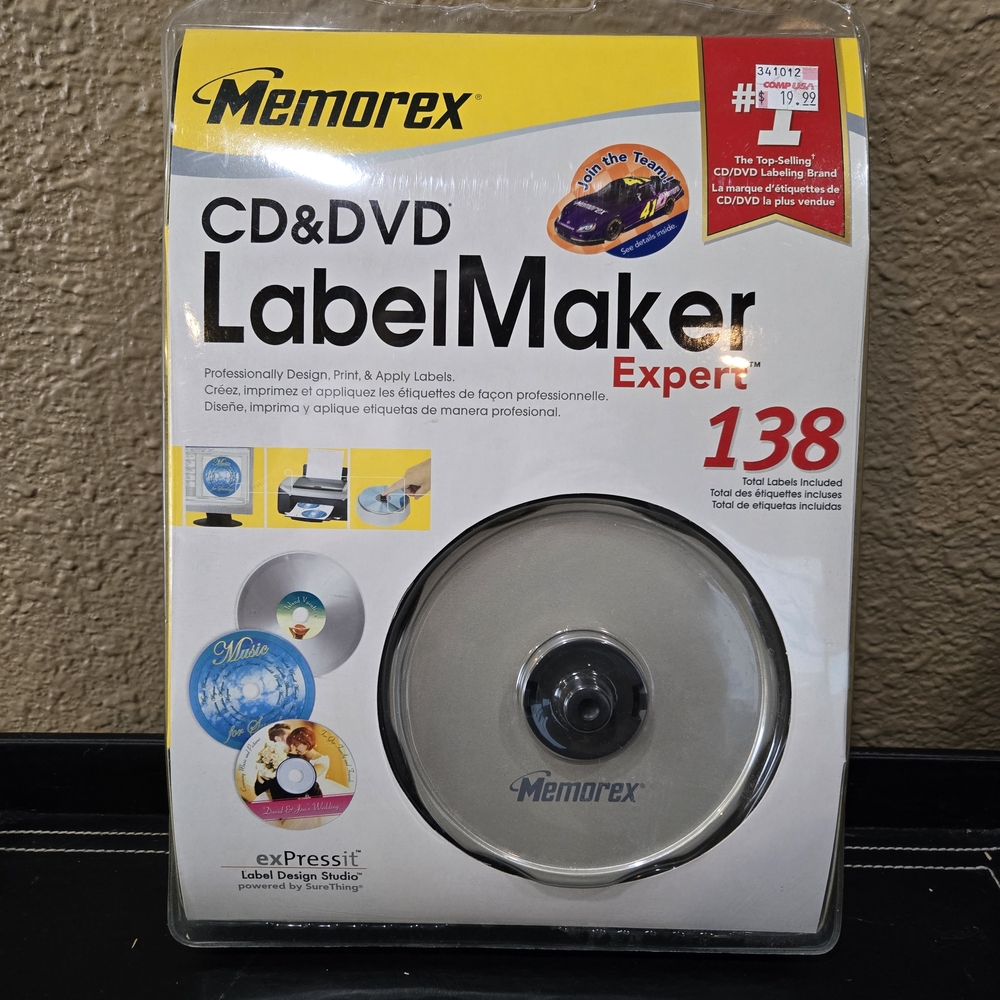 Memorex CD & DVD LabelMaker Expert - Silver